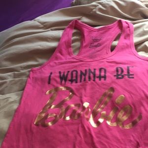 Pink Barbie tank